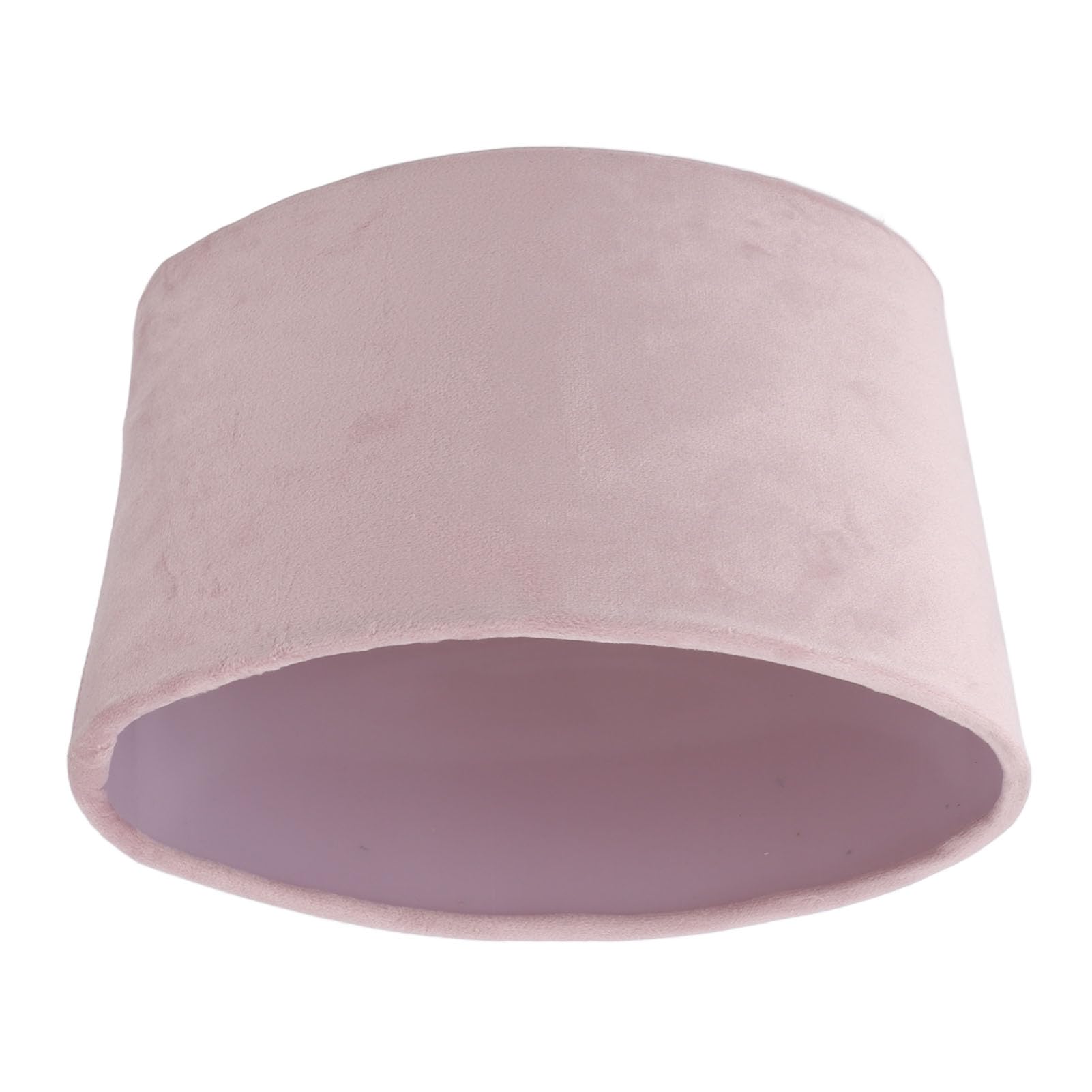 Paralumi Paralume a tamburo, Paralume ovale in tessuto viola for lampade da tavolo e da terra E27 E14, 4,9x9,1x7,1 pollici