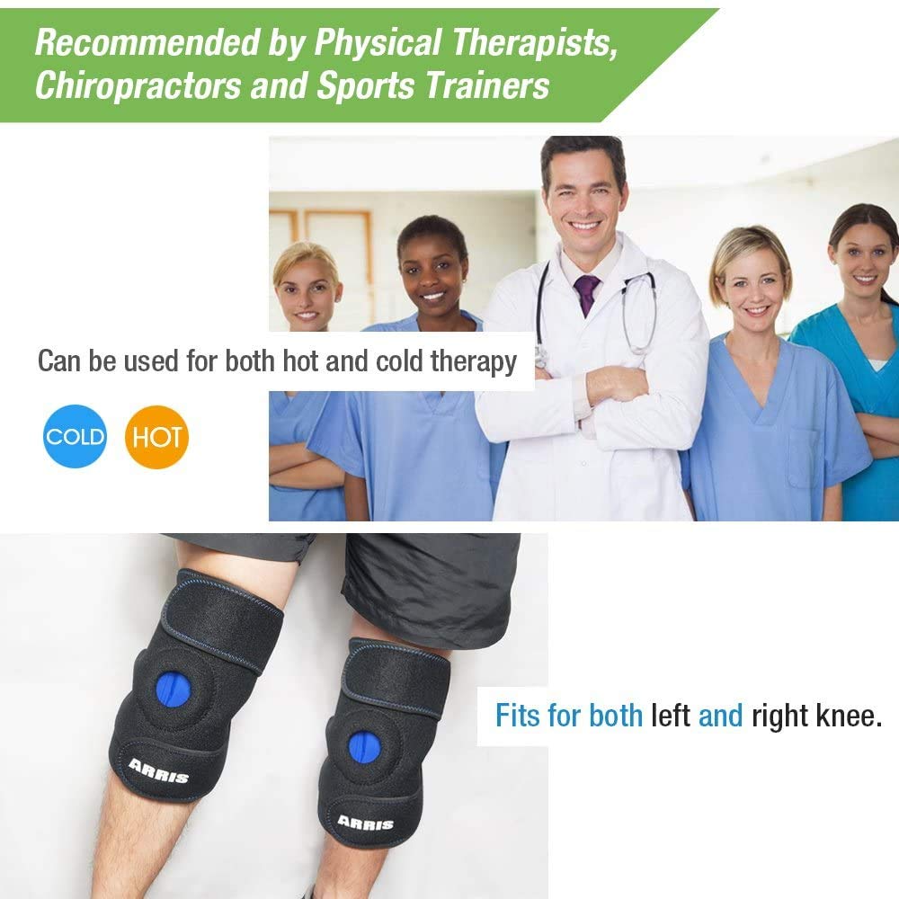 Buy ARRIS Ice Pack for Knee Injuries, Reusable Hot Cold Therapy Knee
