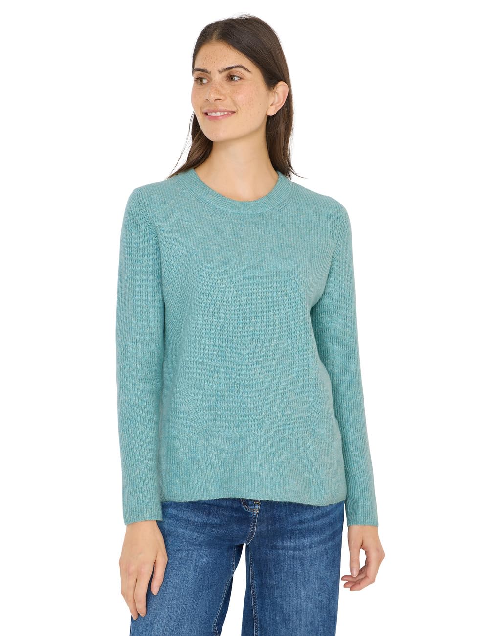Cecil Damen Pullover mit Strukturdetails