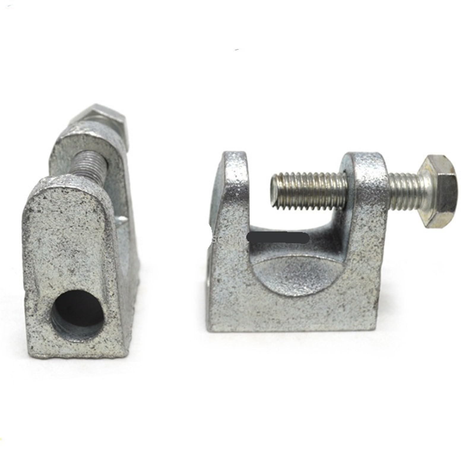 C-type Clamps Cast Iron C Steel Lifting Fixture I-Beam Clamp Heavy Sling Steel Cable Fittings 1Pcs(35 MM)