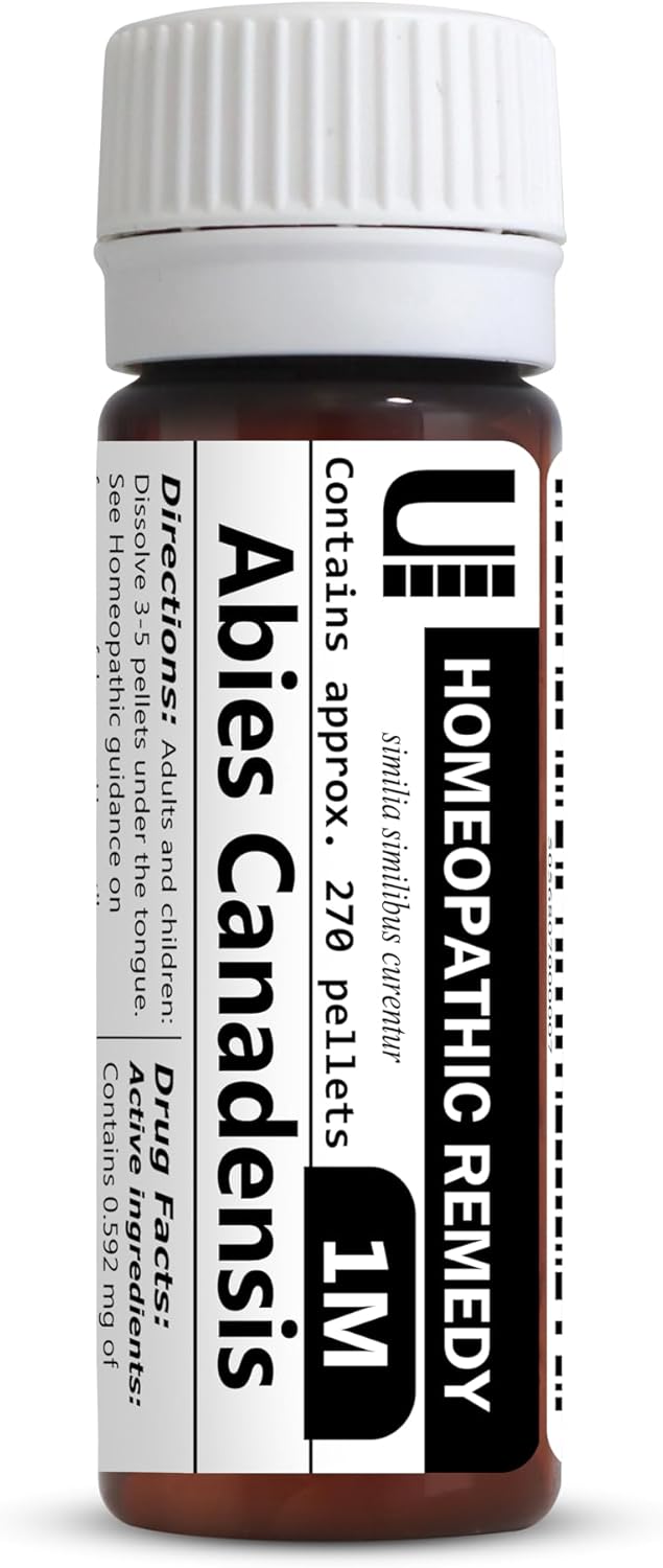 Abies Canadensis 1M Homeopathic Remedy, 270 Pellets