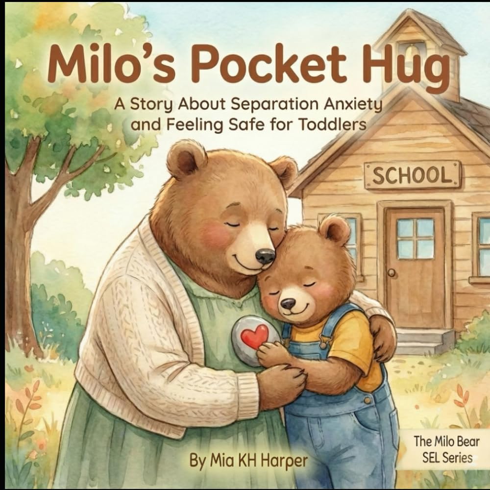 Milo's Pocket Hug: A Story About Separation Anxiety and Feeling Safe for Toddlers (The Milo Bear SEL Series)