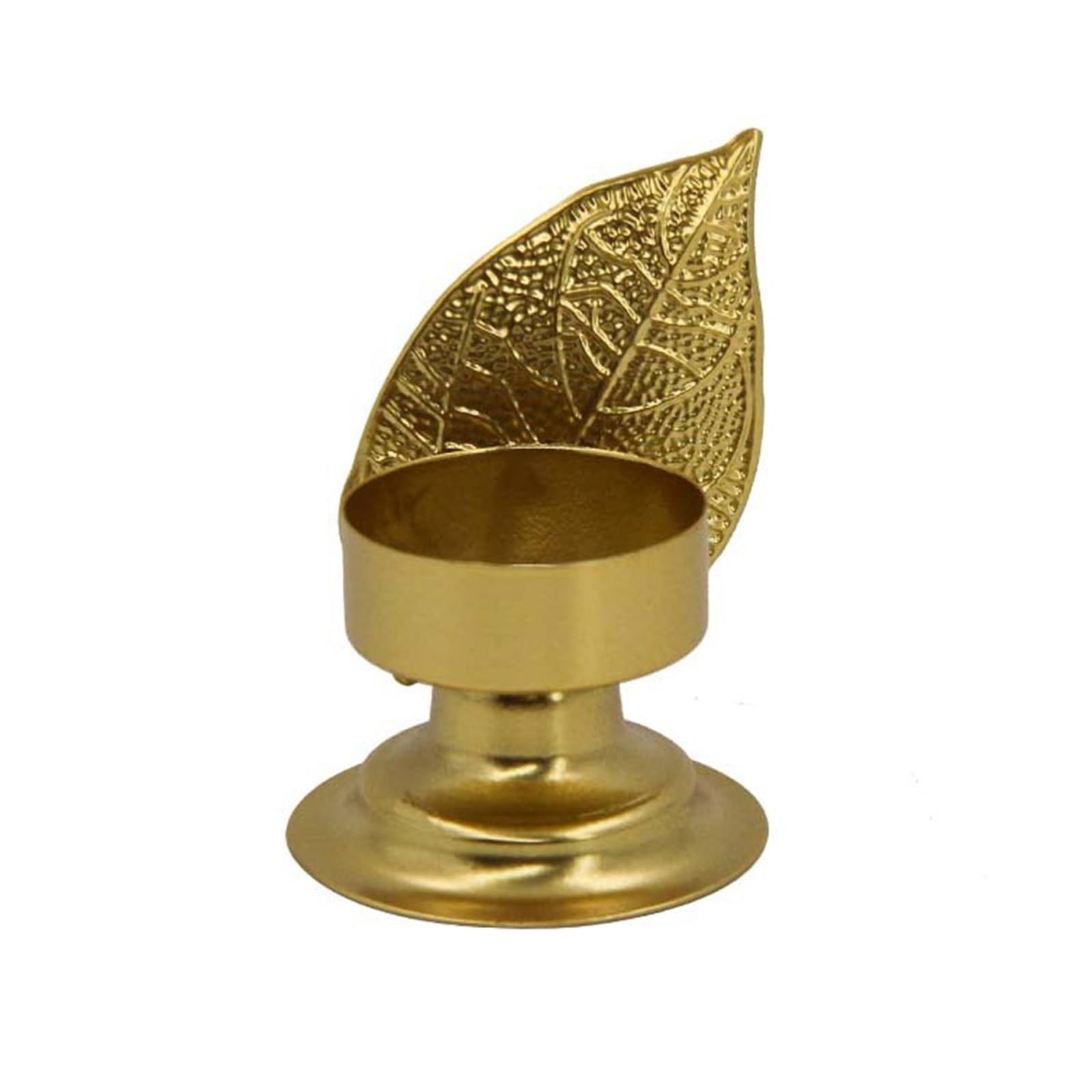 Iron Holder with Intricate Detail Metal Tealight Stand Candlestick for Romantics Table Centerpieces Decors Iron Holder