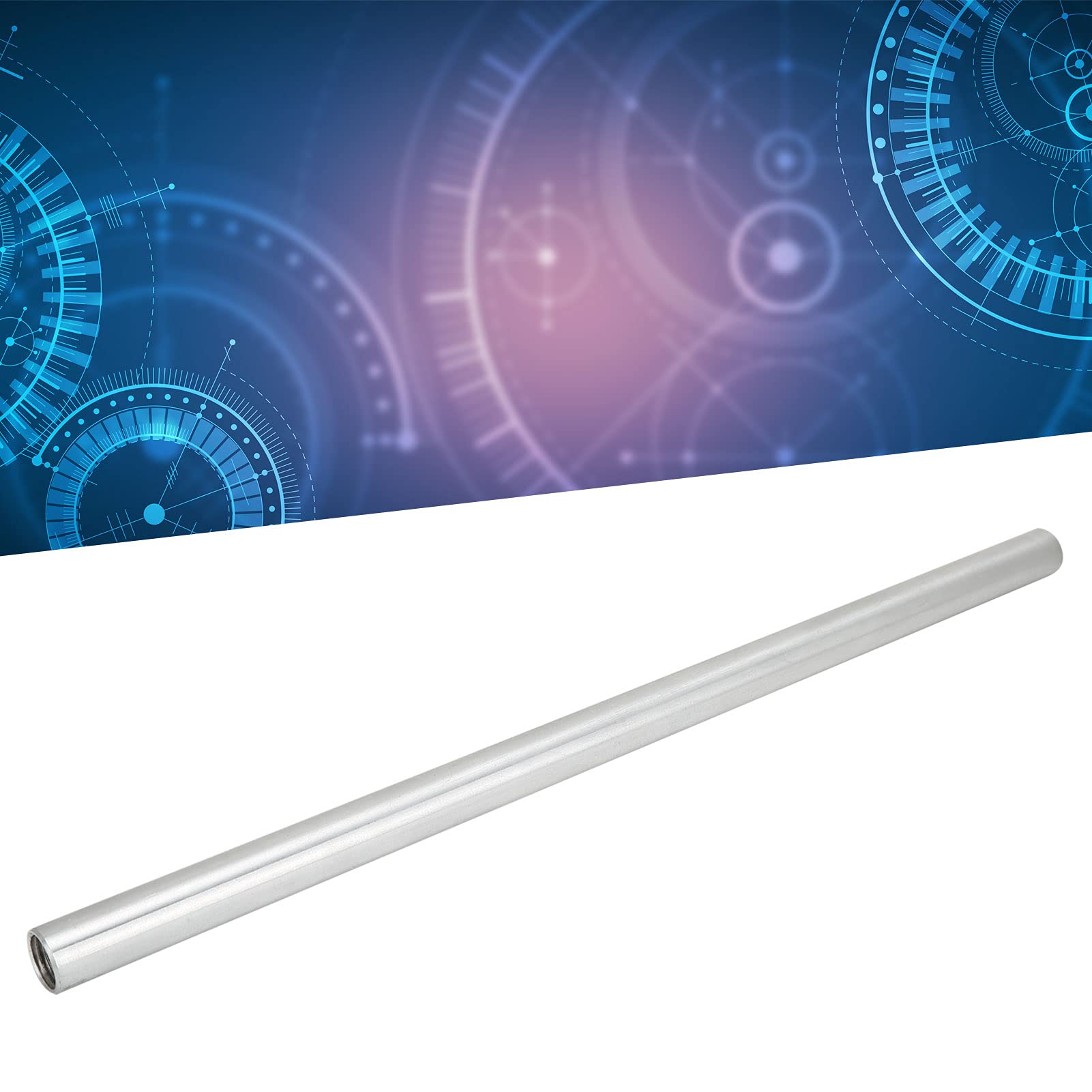 Gewindestange Leitspindel, M12x1,25 Mm 6101-1014-0300 Aluminiumrohr Vierkantschraube Mutter Stangenverlängerungsgewinde Werkzeugmaschinenzubehör für Den Robotikbereich
