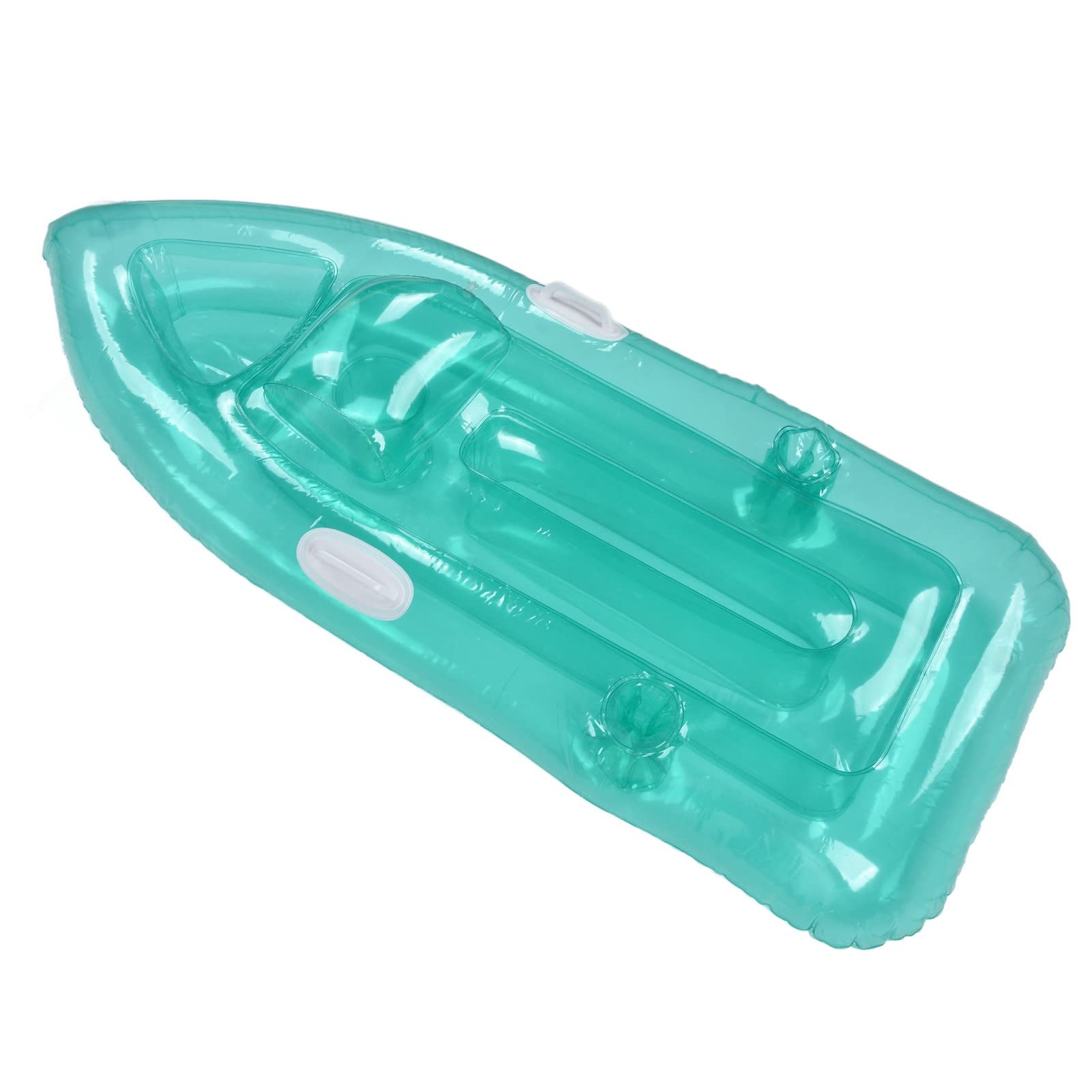 Fdit Tabla de Surf Inflable, Tabla de Cuerpo de PVC Estable y Segura con 2 Asas para Niños, Aprendizaje en Piscina y Juegos Acuáticos