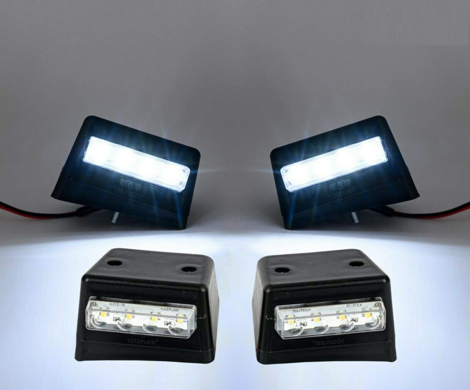 flexzon 2 x lewe i prawe przednie światła LED lampa obrysowa na dach