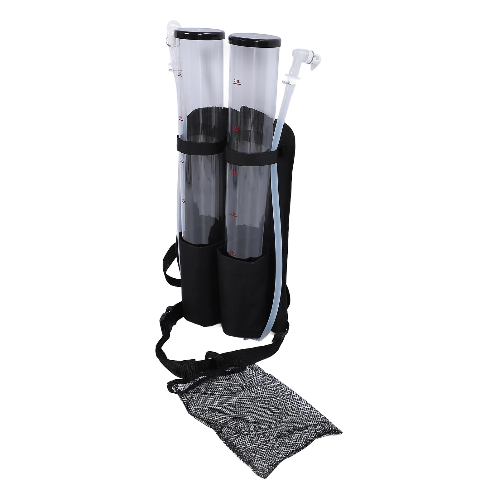 Dispenser per Bevande a Zaino con Doppio Serbatoio da 6 Litri, Portatile per attività All'aperto, Ideale per Servire Bevande, Vino, Birra Alle Feste, Campeggio, Bar