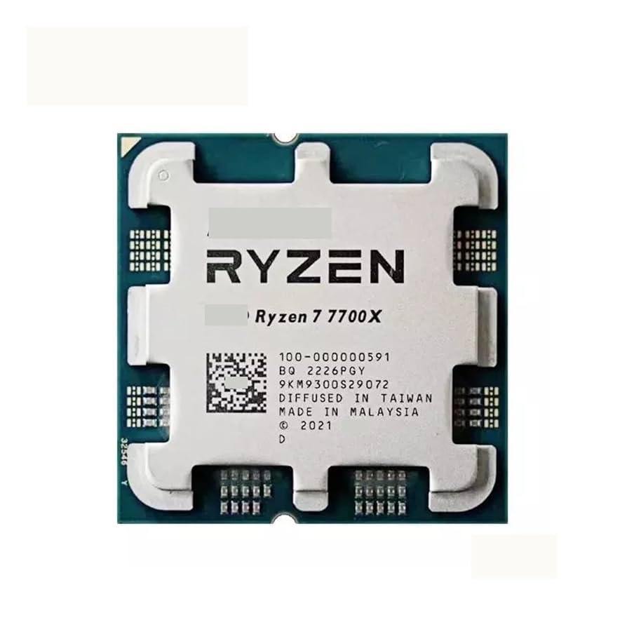 Amazon.com: CPU R 7 7700X R7 7700X 4.5 GHz 8-Core 16-Thread