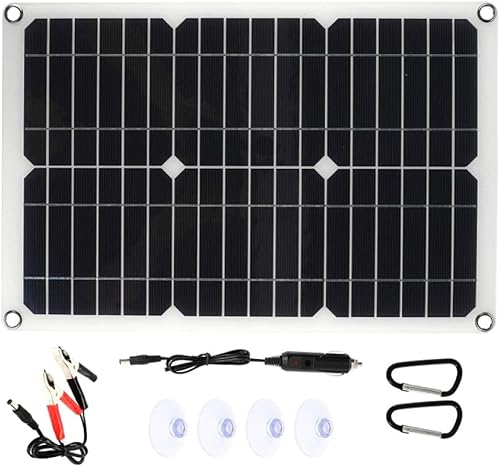 Dual USB Port Portable Solar Panel for Outdoor Use Rv Solar Panel Kit for Car Camper Boat Yacht with High Wind Resistance and Flexible Design