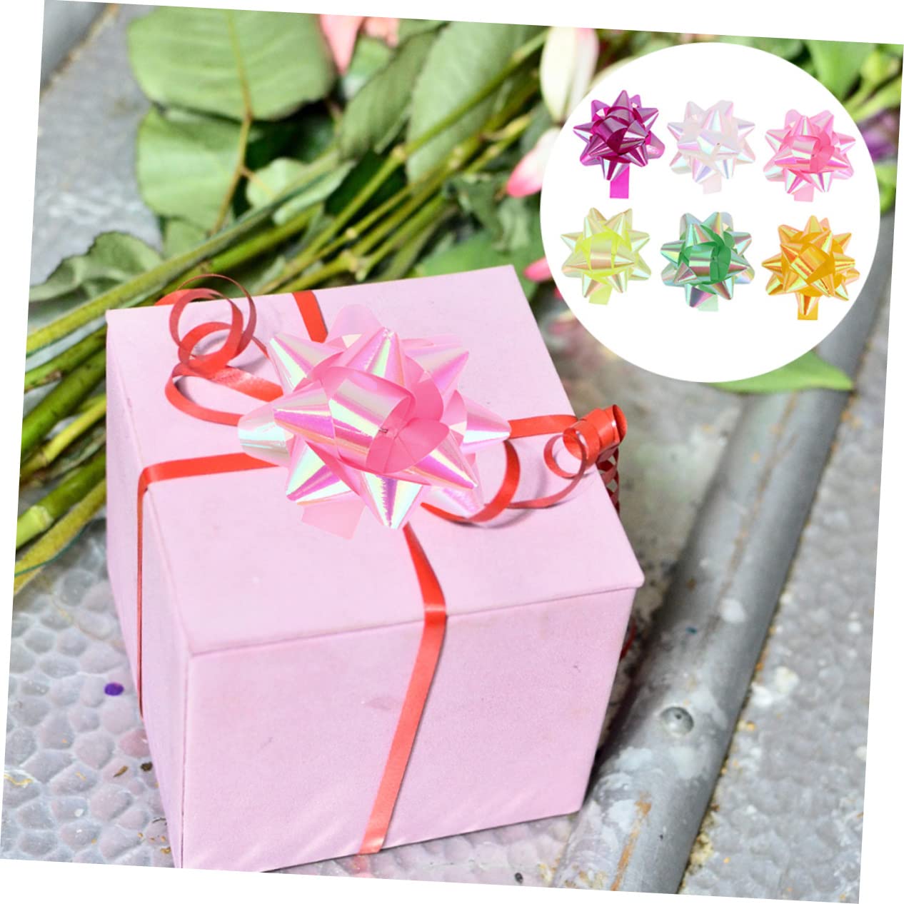 Mobestech 360piezas Cinta Decorativa De Mezclados Lazos De para Fiestas Bodas y Cumpleaños Material Seguro y Duradero para Decoraciones Creativas y Manualidades