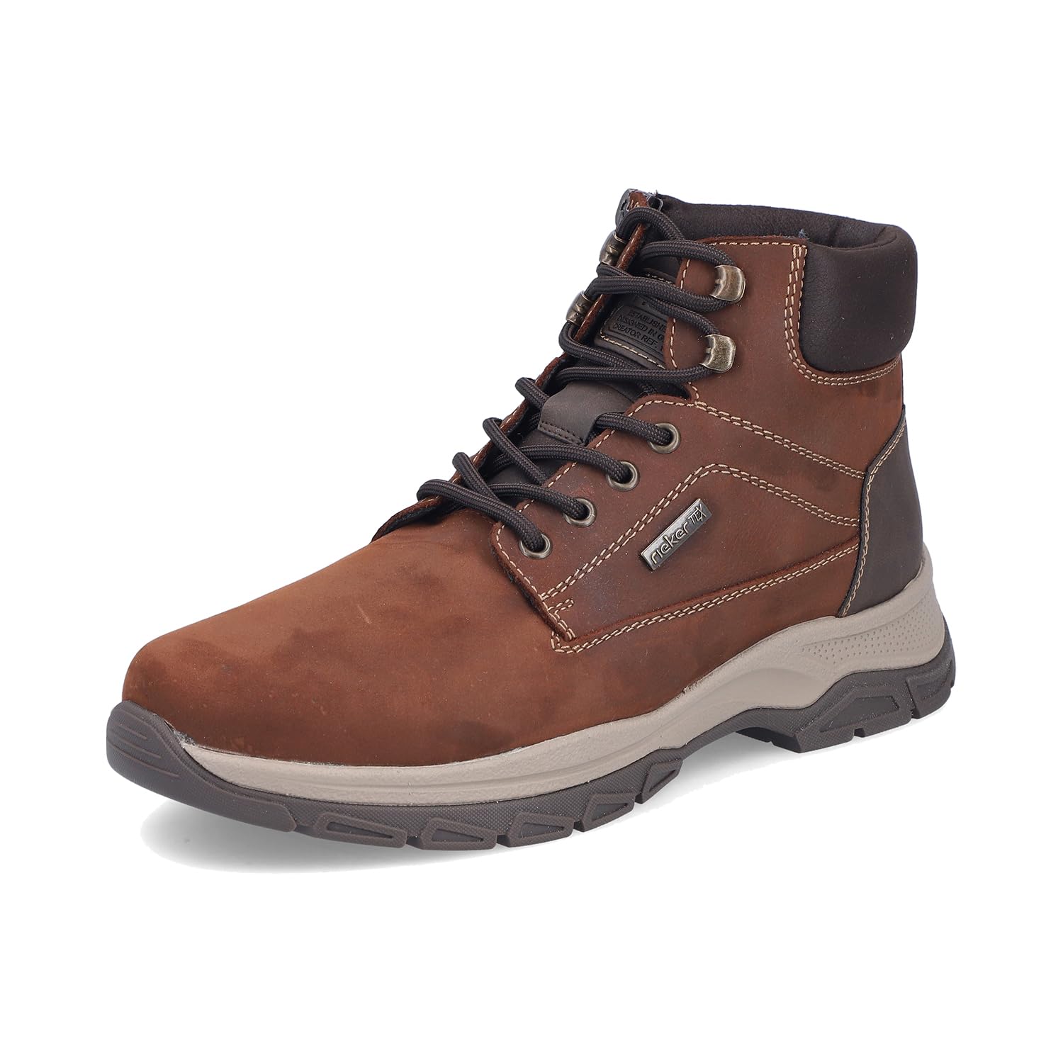 Rieker 30241-22 Stiefel mit Warmfutter Leder und Synthetik Herren in braun