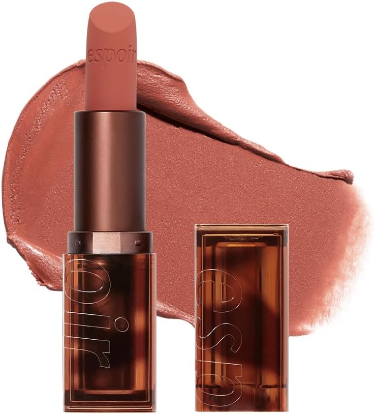 Espoir Lipstick Nowear Velvet Dusky Brown Collection #14 Pumpkin Spice 3.2g | High-Density Micro Pigment Toned Down Brown | Long-Lasting Smooth, Moist Velvety Matte Flawless Finish| Korean Lip makeup