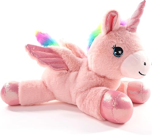 Sew Butiful Unicornio de Peluche, 12 pulgadas30 cm, lindos peluches para niñas, conjunto de juguetes de peluche suave para unicornio de cumpleaños,