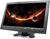 Pardarsey 10.1" HD TFT LCD Monitor BNC/AVI/VGA/HDMI Autós Biztonsági Kamera Kijelző 1