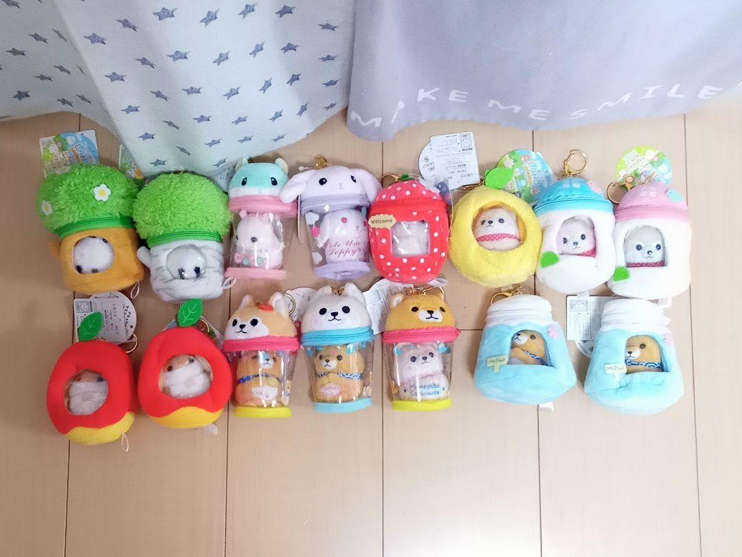 Amazon | アミュキャランド マスコット入りポーチ ぬいぐるみ