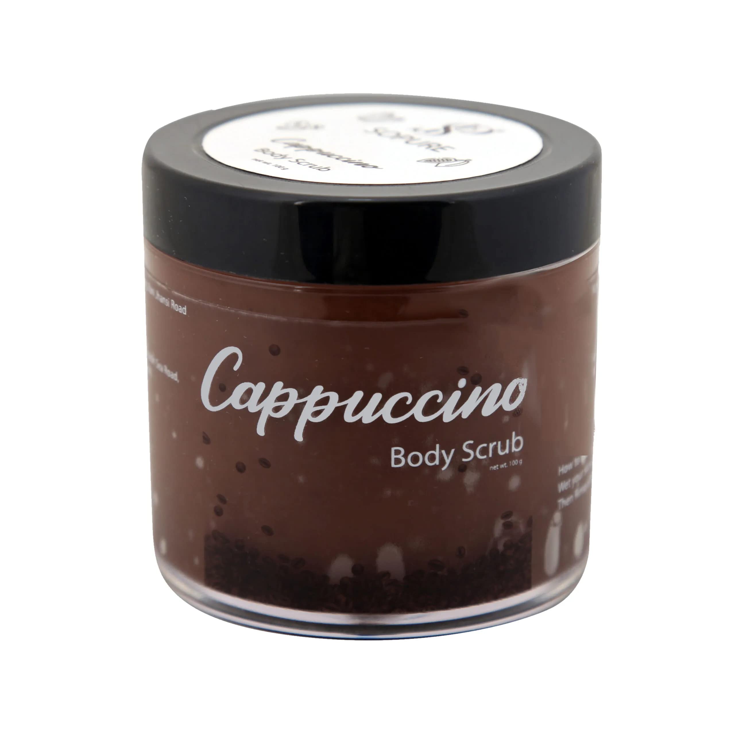 Cappuccino antioxidants Body Scrub| Reduces Cellulite & Removes Dead Skin | For Soft, Smooth & Glowing Skin | Moisturizes & Brightens Skin | For men & women | pack of 1 | 100 gm