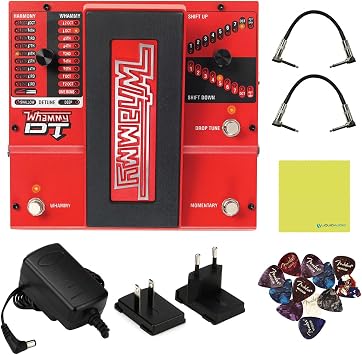 DigiTech Whammy DT Drop Tune Guitar Effects Pedal Bundle