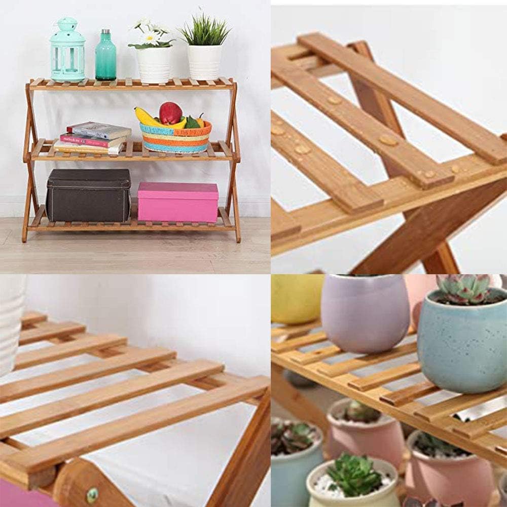 シューズラック 折りたたみ式靴箱 下駄箱 多層靴箱 収納棚 シューズボックス ベンチ チェア イス 収納天然竹製 靴収納 フラワース