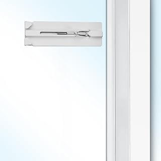 Slidefender Sliding Door Lock by.Rho – Practical and Reliable Sliding Door Lock Bar – 6-inch Sliding Door Security - Sliding Door Security Bar for Safety and Proper Ventilation – Heavy-Duty Iron