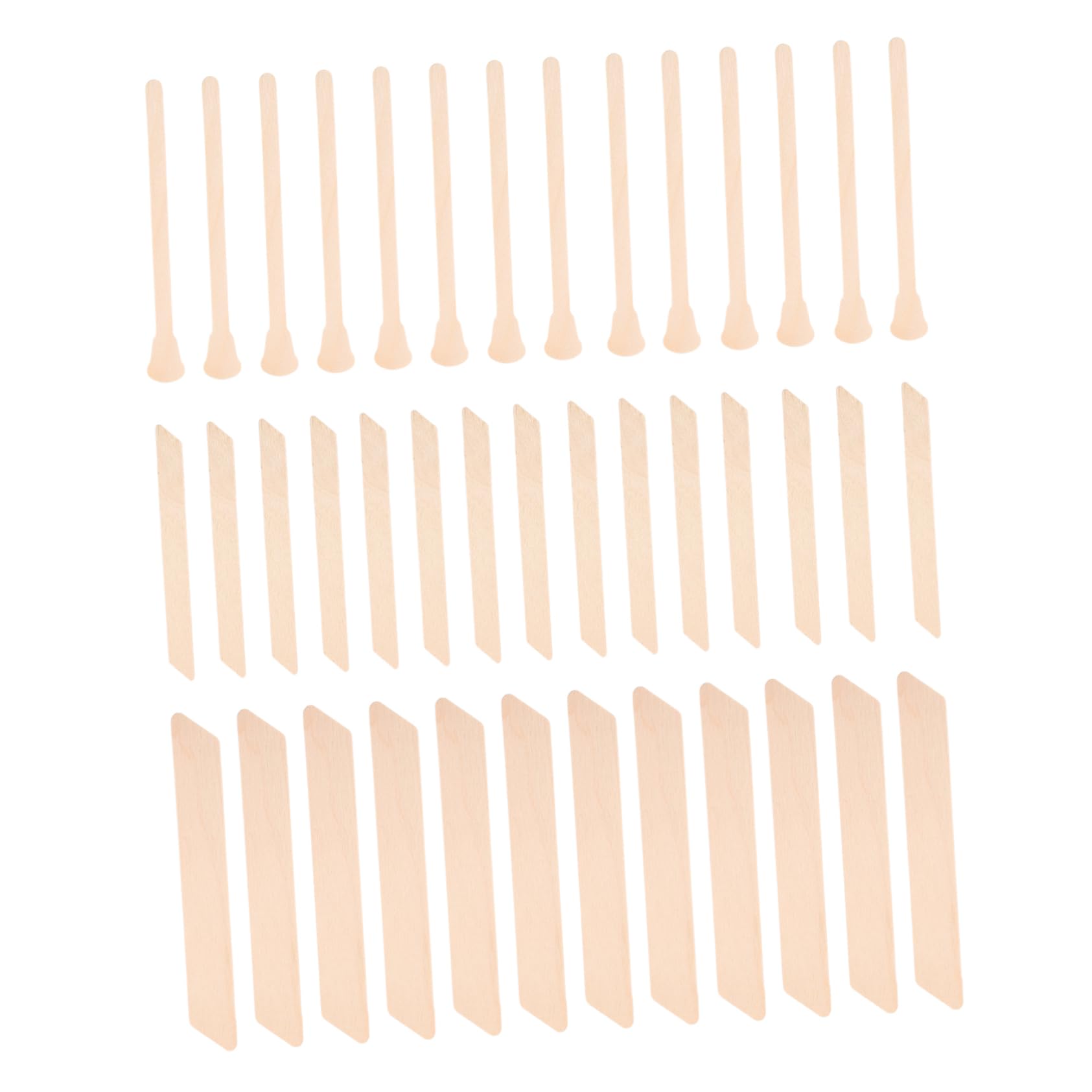 Didiseaon Women's Hair Wax Rods 150pcs Body Hair Wax Applicators Body Beauty Stick for Home Waxing