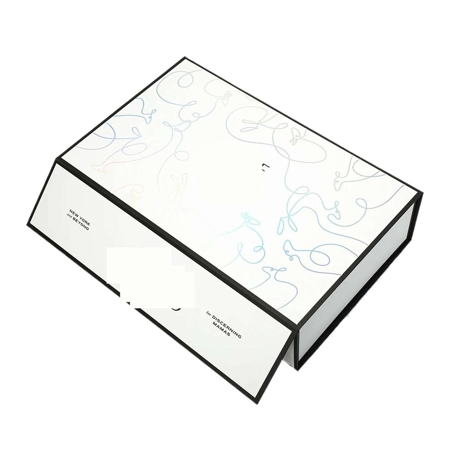 Confezione regalo in cartone rigido con chiusura magnetica per Compleanno, San Valentino