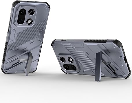 Phone Case for OnePlus 15, Two-Layered Protection Hard Shell Case with Integrated Two-Way Kickstand