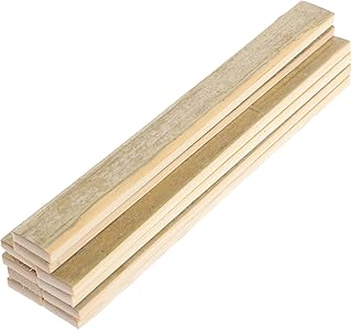 GANAZONO 10 Peças De Placa De Bambu Para Aparar Móveis De Bambu Componentes De Bambu Tiras De Bambu Para Cadeiras De Balanço DIY Acessórios Reclináveis Ripas De Bambu Artesanais Móveis