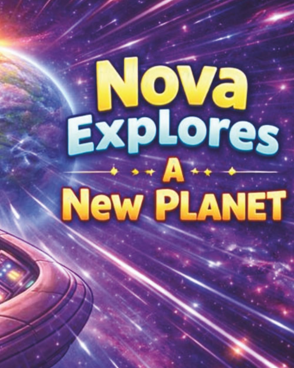 Nova Explores a New Planet: A Heartwarming Space Adventure About Curiosity, Kindness, and Helping Others (Galaxy Explorers)