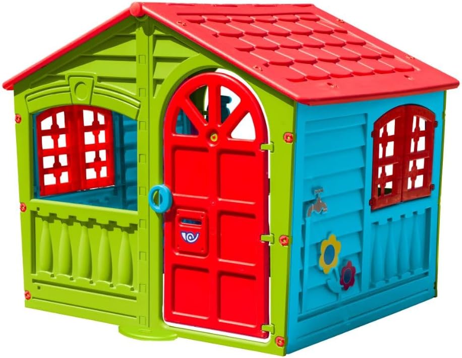 Palplay Multicolor Plastik Spielhaus Outdoor & Indoor
