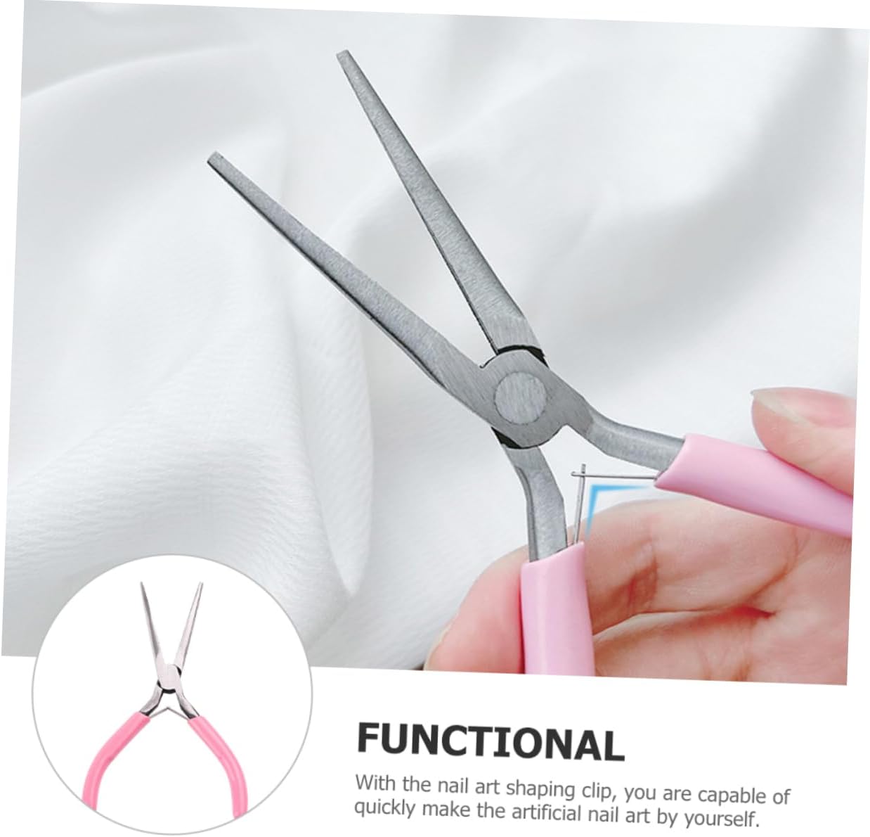 5pcs Nail Shaping Plier Tool for Professional Nail Art and Jewelry Making Ergonomic Design for Easy Use and Maintenance for Salon and Home Use