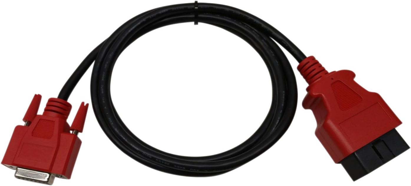 RGV Cables Aftermarket Cable for Autel MaxiSys Mini MS905 & MS908 Scanner 15 PIN OBD2 Main Cable OBDII
