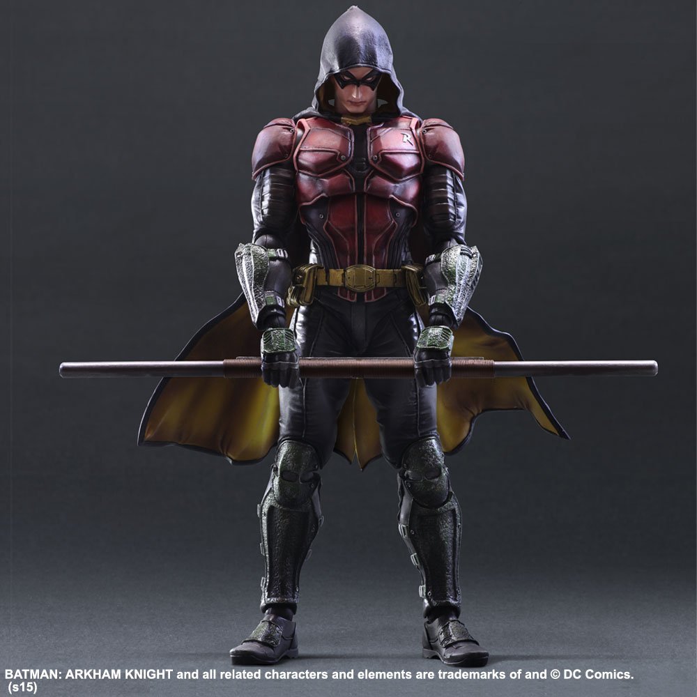 Amazon.com: Square Enix Robin Batman Arkham Knight Play Arts Kai