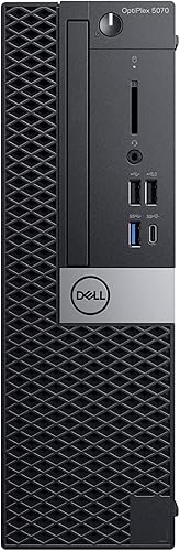 Dell OptiPlex 5070-SFF, Core i7-9700 3.0GHz, 32GB RAM, 1TB M.2-NVMe, Windows 11 Pro 64Bit, (renovado)