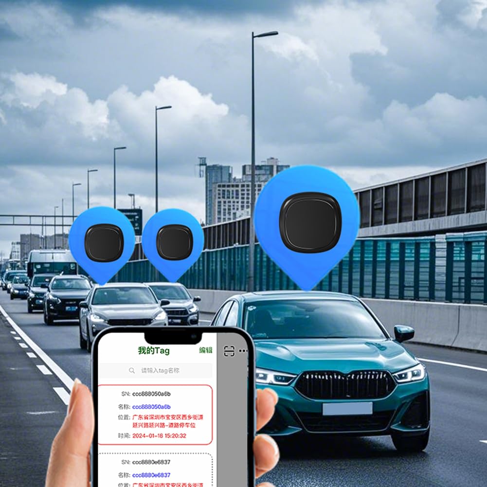 Mini Magnetyczne lokalizator samochodów antygresowych dla pojazdów Dzieci Bagaż starszych zwierząt domowych