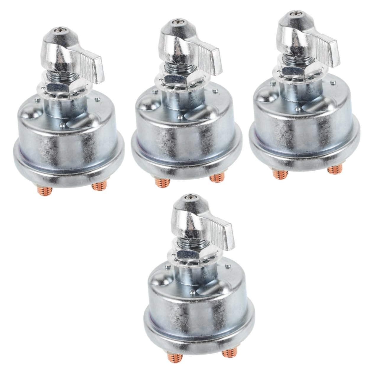 4piezas Interruptor De Desconexión De Batería Para Rv y Remolques Interruptor De De Energía Para Vehículos y Protección