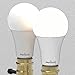 AmeriLuck 3-Way LED Light Bulb 50/100/150W Equivalent Soft White|2700K 800/1500/2200lumens CRI 80+ Low-Medium-High 7/14/20W Omni-Directional A21 (2700K | 2 Pack)