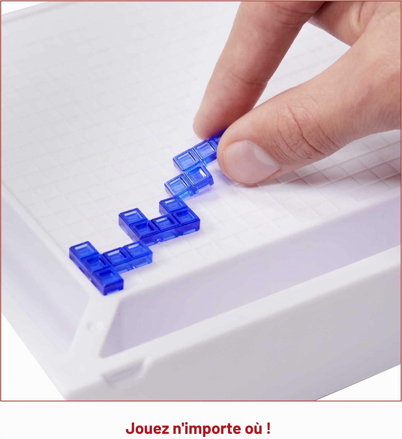 Mattel Games Blokus édition Voyage, Version 2 Joueurs, Jeu de société et de stratégie, GND69 Multicolore