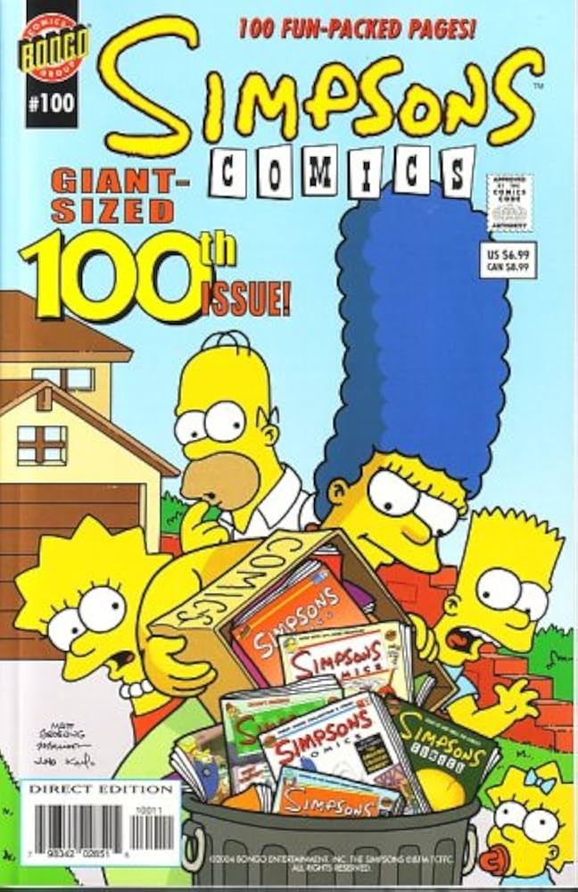 シンプソンズコミック　＃70〜＃100 THE SIMPSONS シンプソンズ | LINUS' BLANKET COMIC SHOP