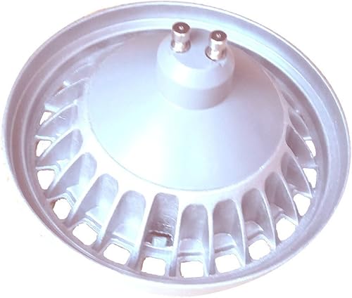 Miniatura 4 de QLEE Foco LED regulable GU10 AR111 de 15 W, ángulo de visión de 30 , luz fría 6000k-6500k SMD 15LEDs AC120v reflector de puntos Luces 1200Lm