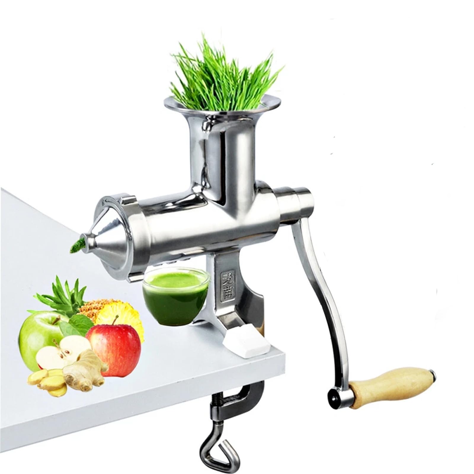 Presse-agrumes manuel en acier inoxydable pour fruits et légumes