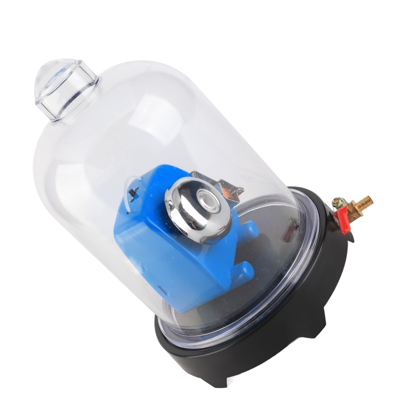 Kit Demostración Vacío con Tarro Sonido Material PVC Funciona Pilas para Laboratorio Aula Enseñanza Ciencia Campana Electricidad
