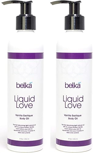 Miniatura 6 de Liquid Love Vanilla Exotique - Aceite corporal para terapia de masaje relajante y masajes sensuales para parejas, fabricado en los Estados Unidos,
