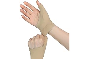 Thumb Wrist Brace Compression Sleeve - Arthritis Pain Relief Support Glove