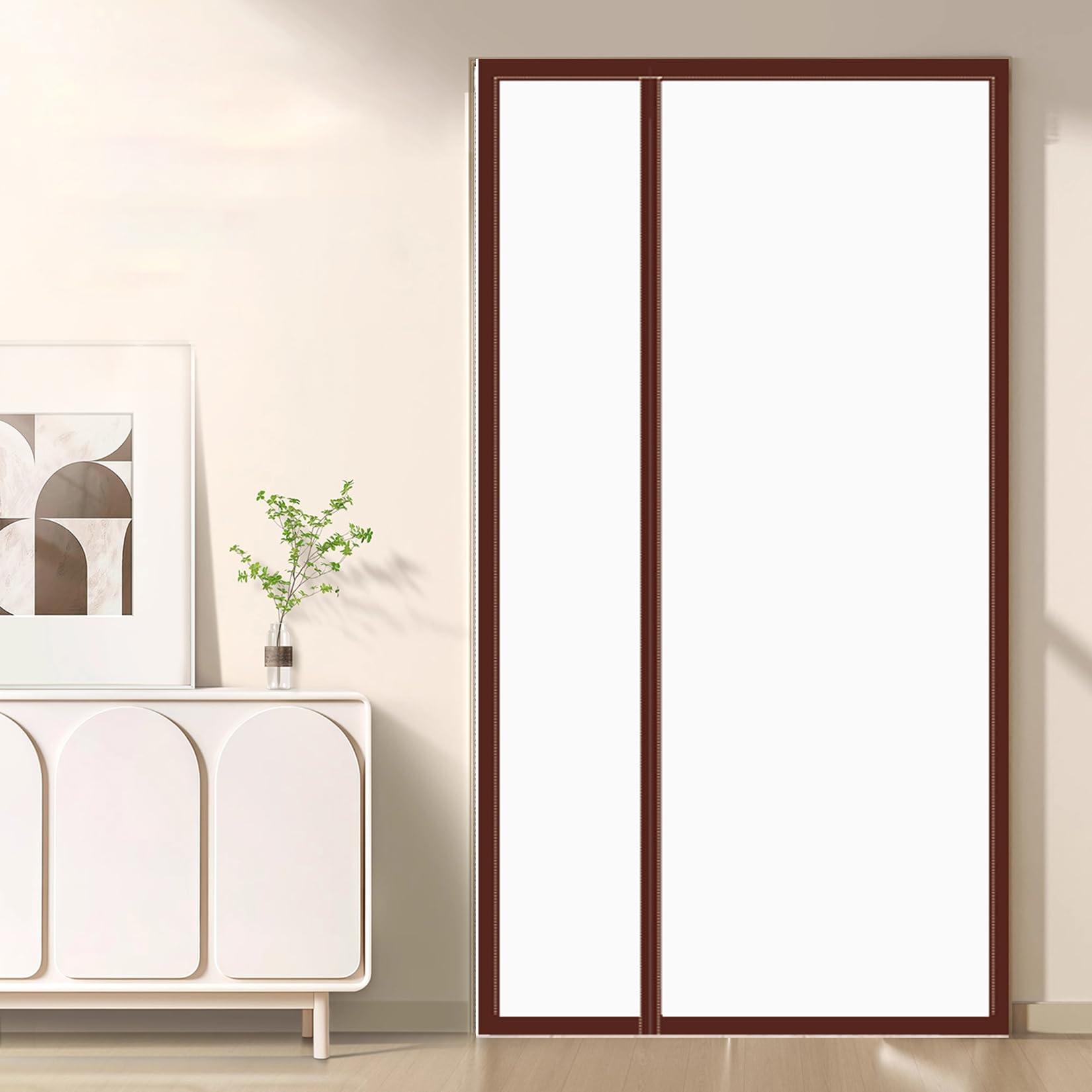 Rideau de porte thermique isolation magnétique phonique rideau anti froid chambre balcon