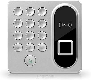 TRATOR Time CLock, X9 Fingerprint Password Swipe Card Access Control Machine Glass Door Wooden Door Special Access Control Machine P2P Cloud Service Fingerprint Time Attendance