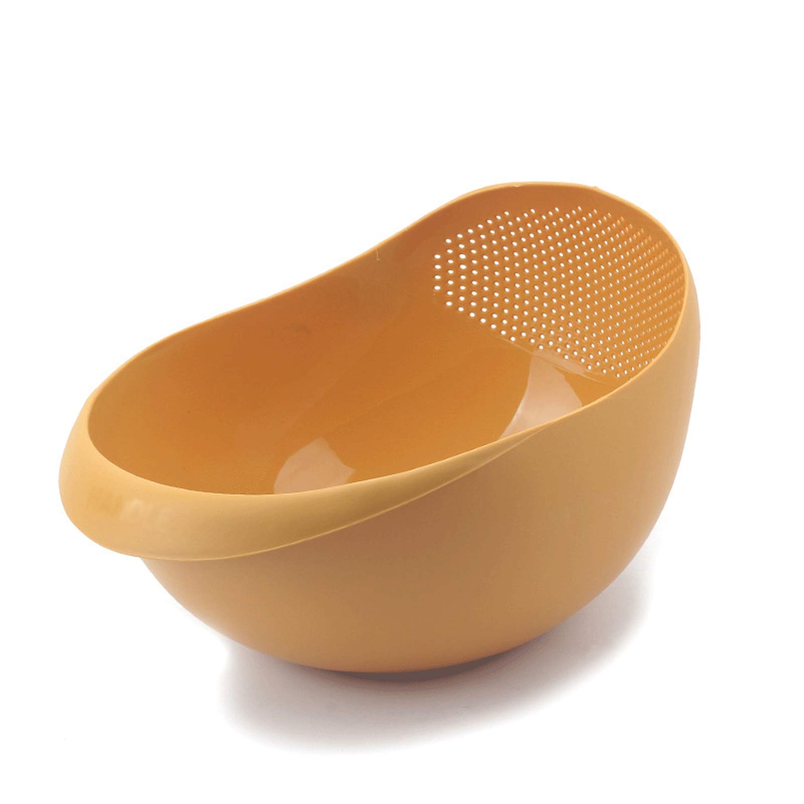 Cesta de colador Columnía de lavado de arroz/canasta Baneta de lavado de plástico grande y grueso for lavar frutas verduras Cestas de almacenamiento de fideos Placa de fruta Cesta de colador de cocina