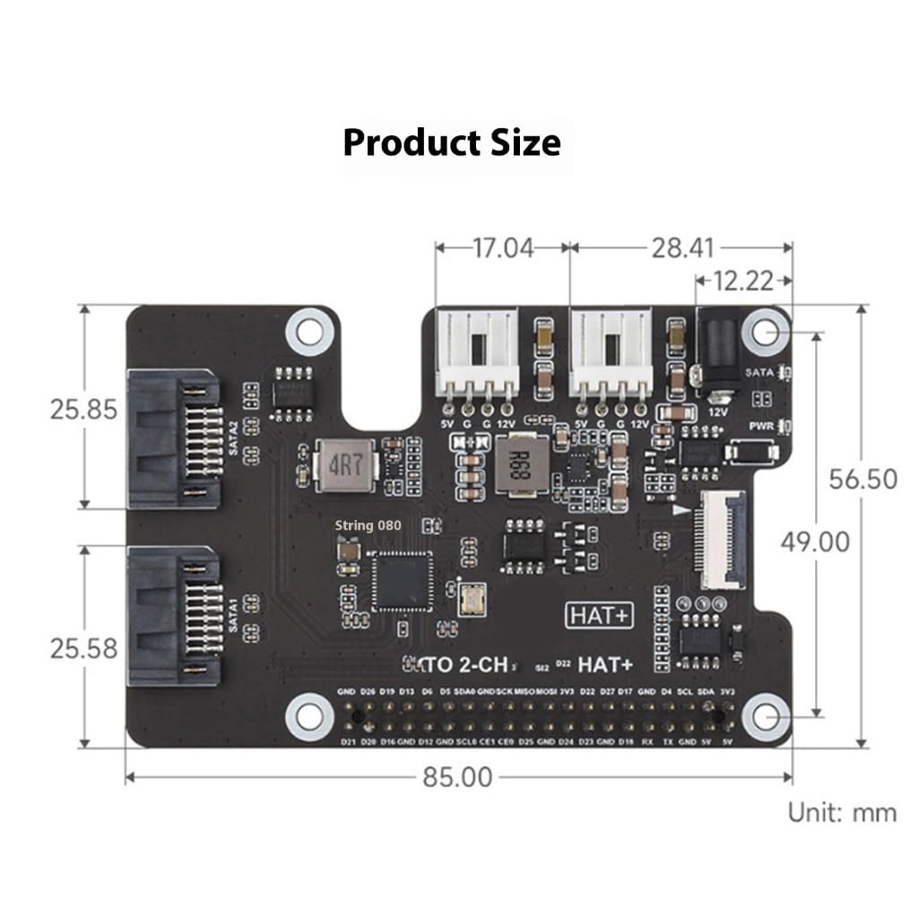 Moduł rozszerzeń PCIe do 2-portowego SATAIII o dużej prędkości do podłączenia dwóch napędów