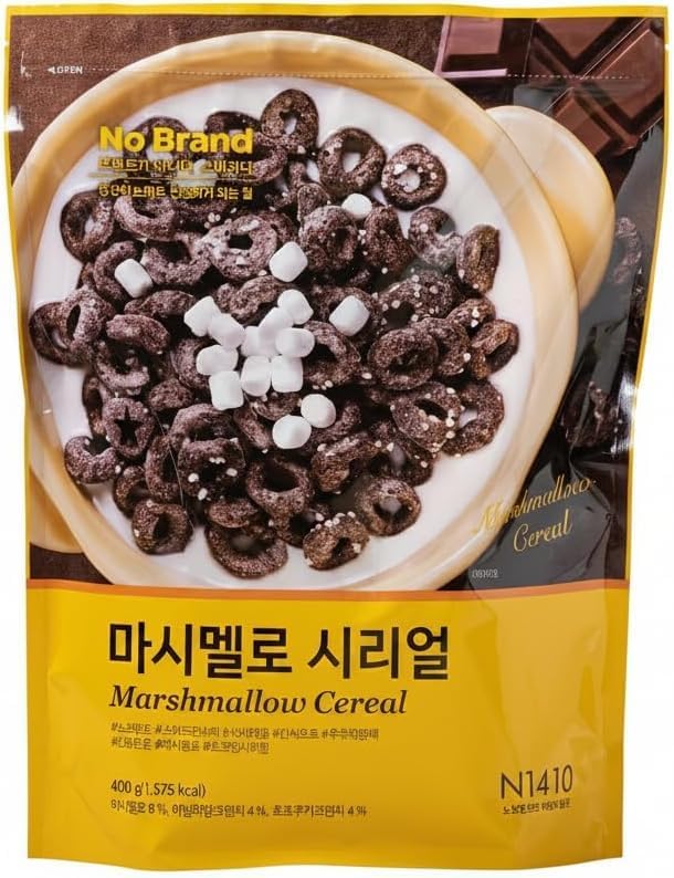 マシュマロ シリアル 400g x1個 朝食 チョコレート シリアル クランチ お菓子 [並行輸入品]