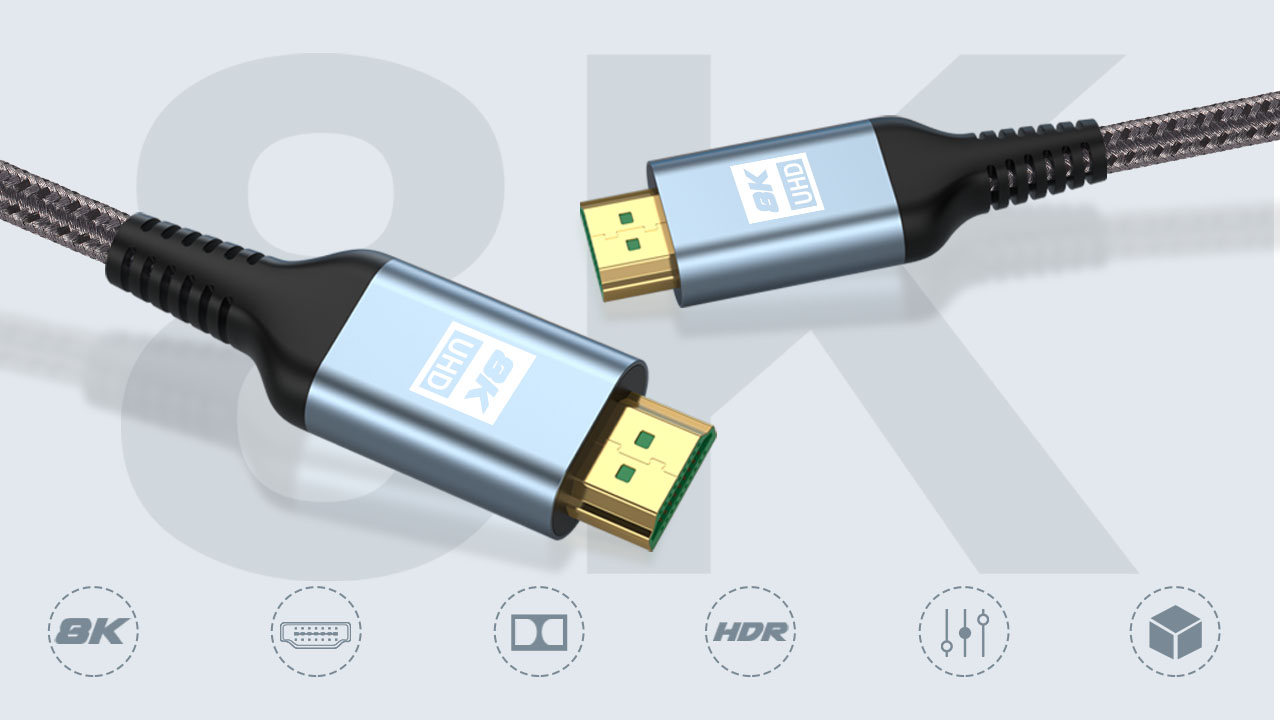 Amazon | hdmi 2.1 ケーブル 2m 8k hdmiケーブル 48Gbps 超高速 HDMI 