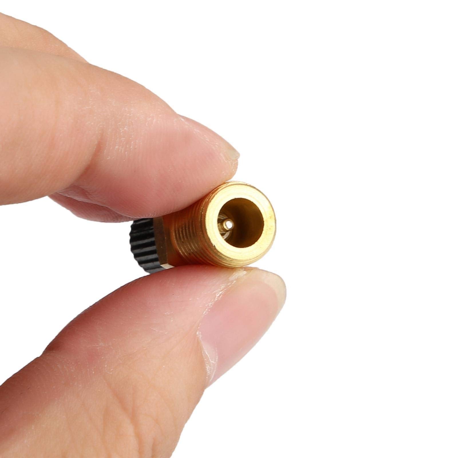 Valve Pneu Npt Yctze Pour Valvula Schrader Laton Pour 1/8 Tank Valve Adaptateur De Valve De Compresseur D'air Remplacement D'accessoire Automatique 2Pcs 1/8 "NPT MPT Valve De Remplissage De Réservoir